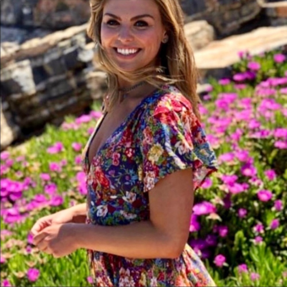 Magnolia Violet Mini Dress